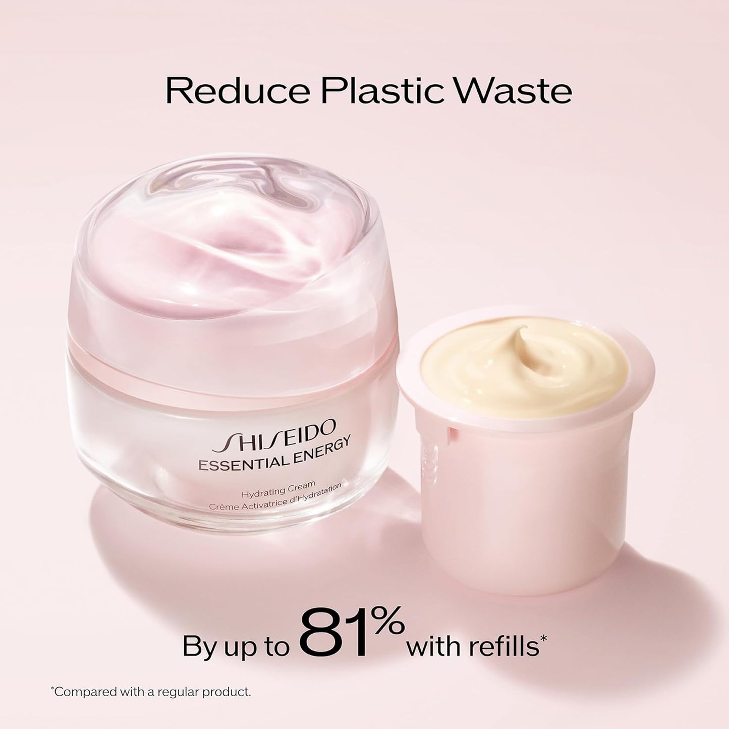 Shiseido Essential Energy Hydrating Cream - Visibly Reduces the Look of Pores & Fine Lines With Hyaluronic Acid 24-Hour Hydration Vegan All Skin Types