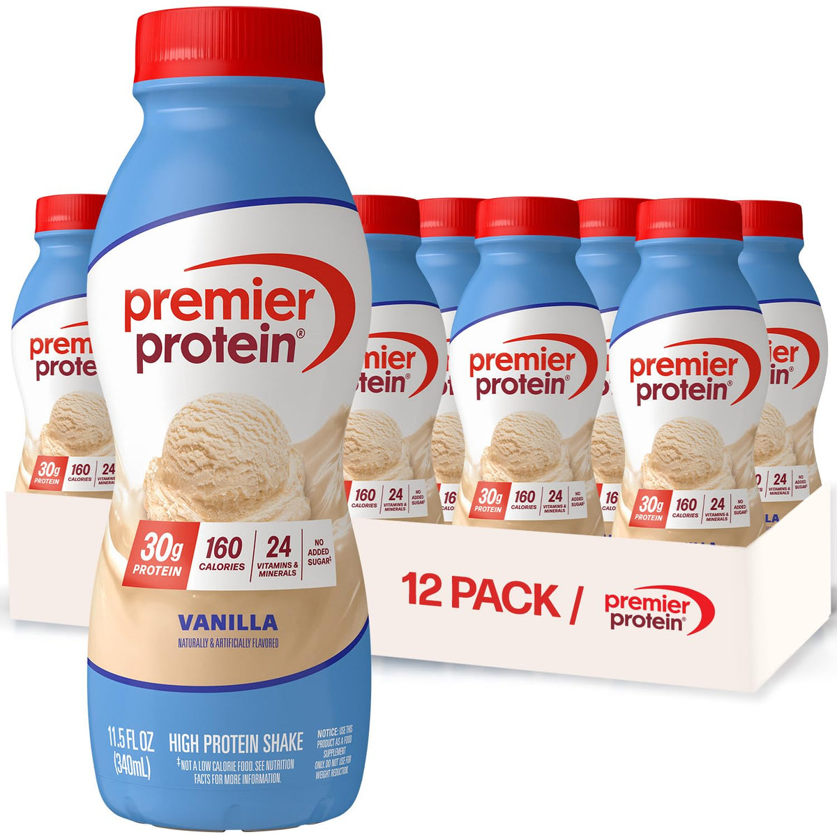 Premier Protein LIMITED EDITION 30g Shake, Lemon Bar, 12 Pack